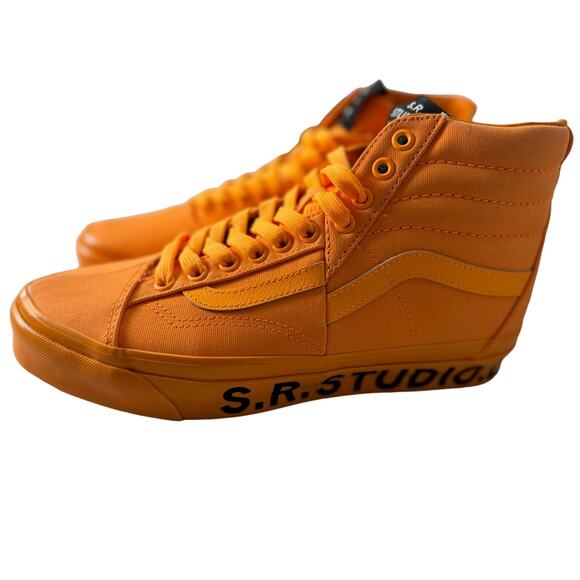 New In Box Vans OTW Sk8-Hi Clash the Wall SR. Studio LA. CA Orange 8 M 9.5 W - Picture 1 of 14
